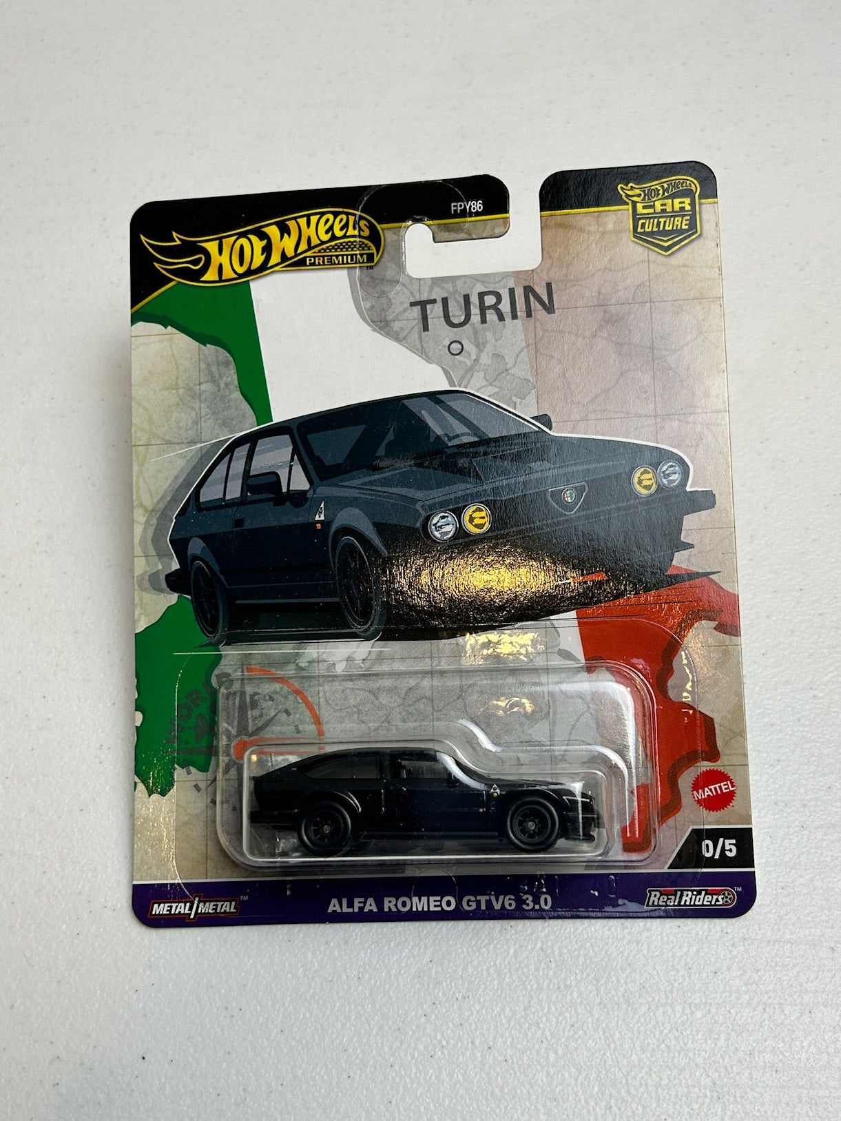 Hot Wheels 1:64 Car Culture World Tour Alfa Romeo GTV6 3.0 Chase