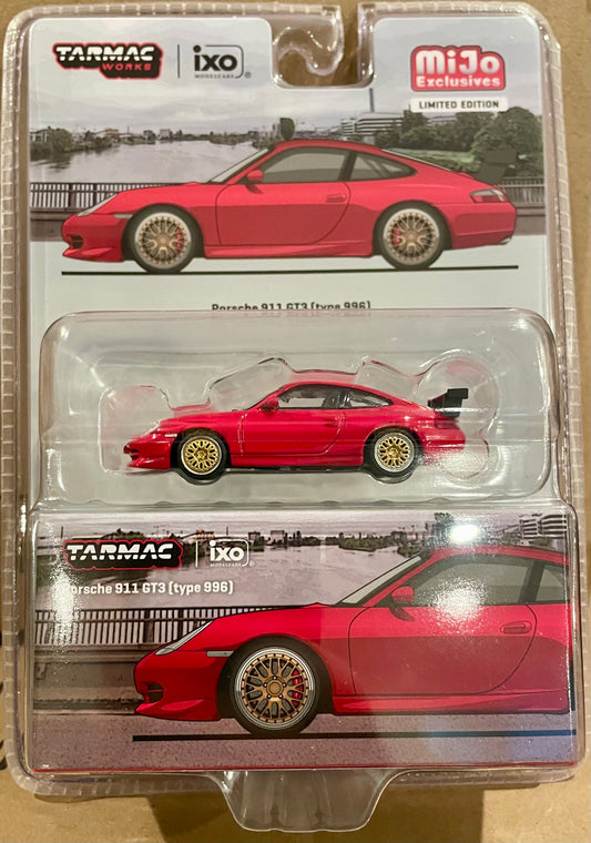 Tarmac 1:64 Global Porsche 911 GT3 (996) Red