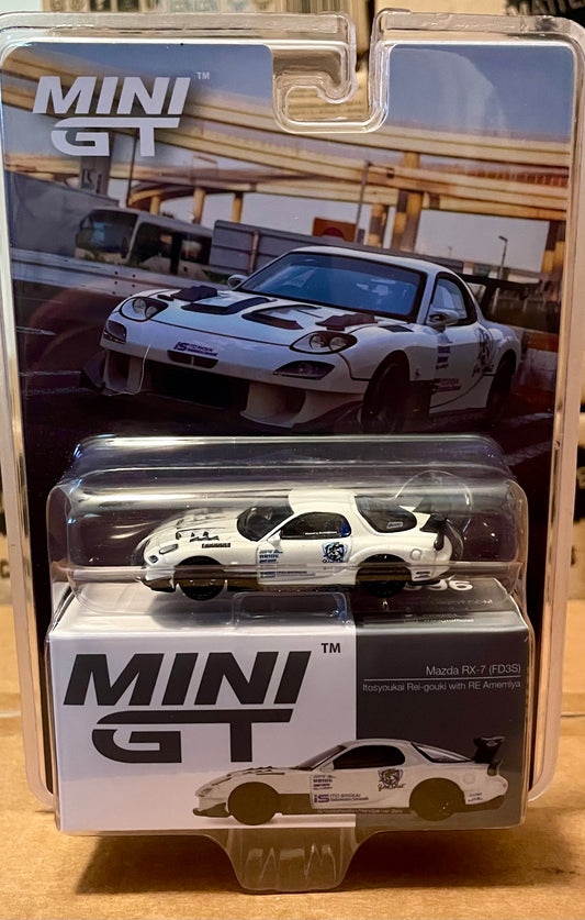 Mini GT #996 1:64 Mazda RX-7 (FD3S) Itosyoukai Reigouki