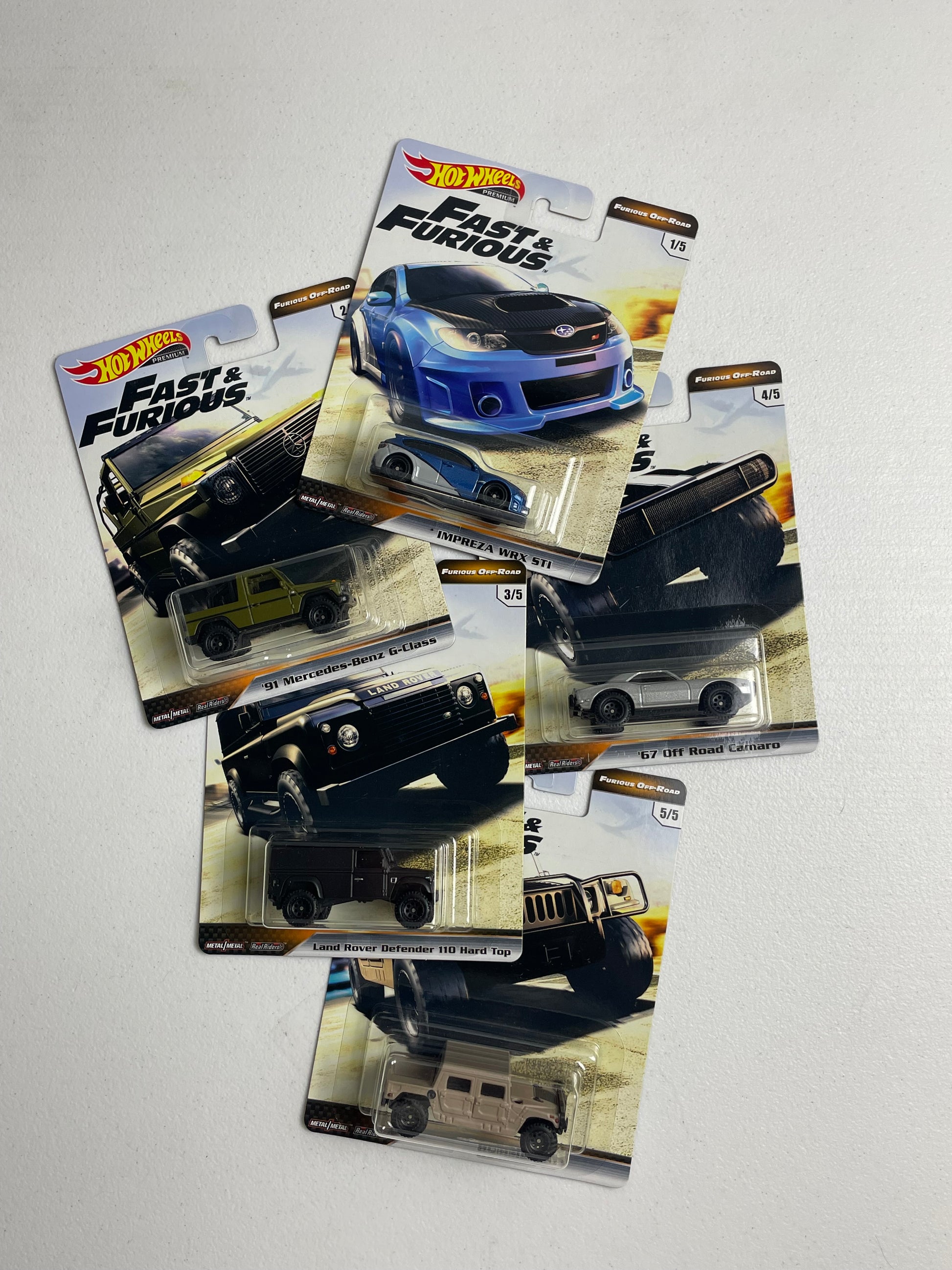Hot Wheels 1:64 Fast & Furious Furious Off-Road