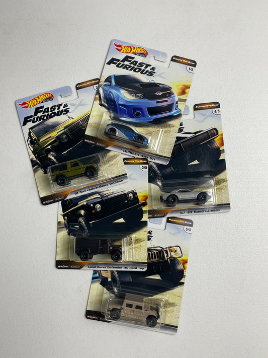 Hot Wheels 1:64 Fast & Furious Furious Off-Road