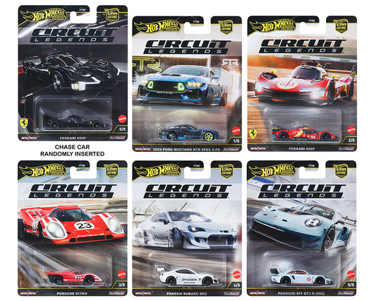 Hot Wheels 2025 Car Culture Circuit Legends Case K Sealed Case