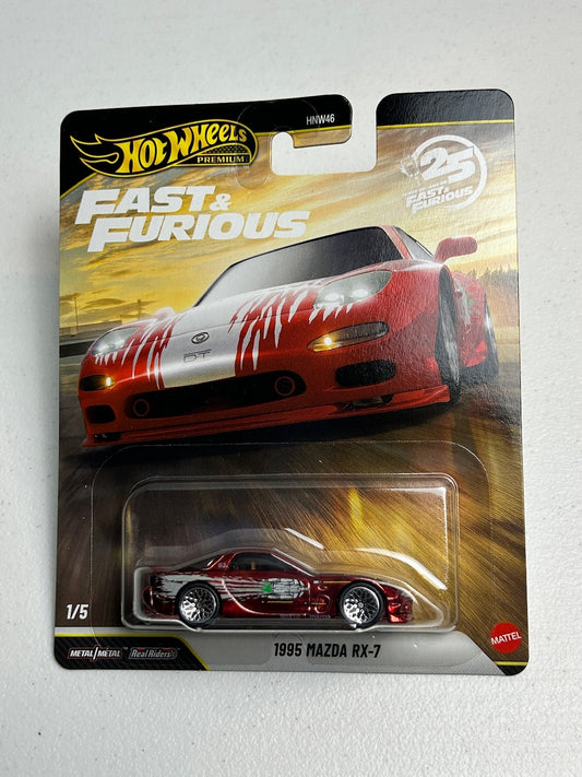 Hot Wheels 1:64 Fast & Furious Mazda RX-7 25th Anniversary Chase
