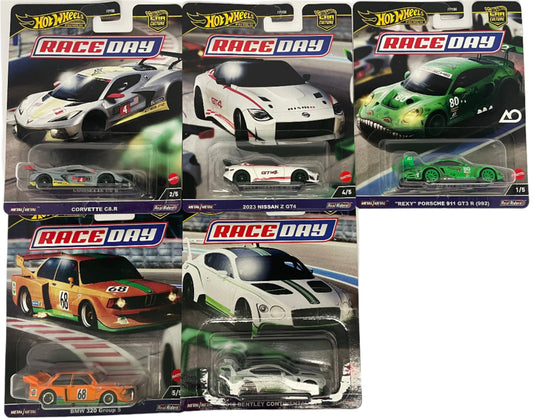 Hot Wheels 2024 Car Culture D Case - Raceday Set of 5