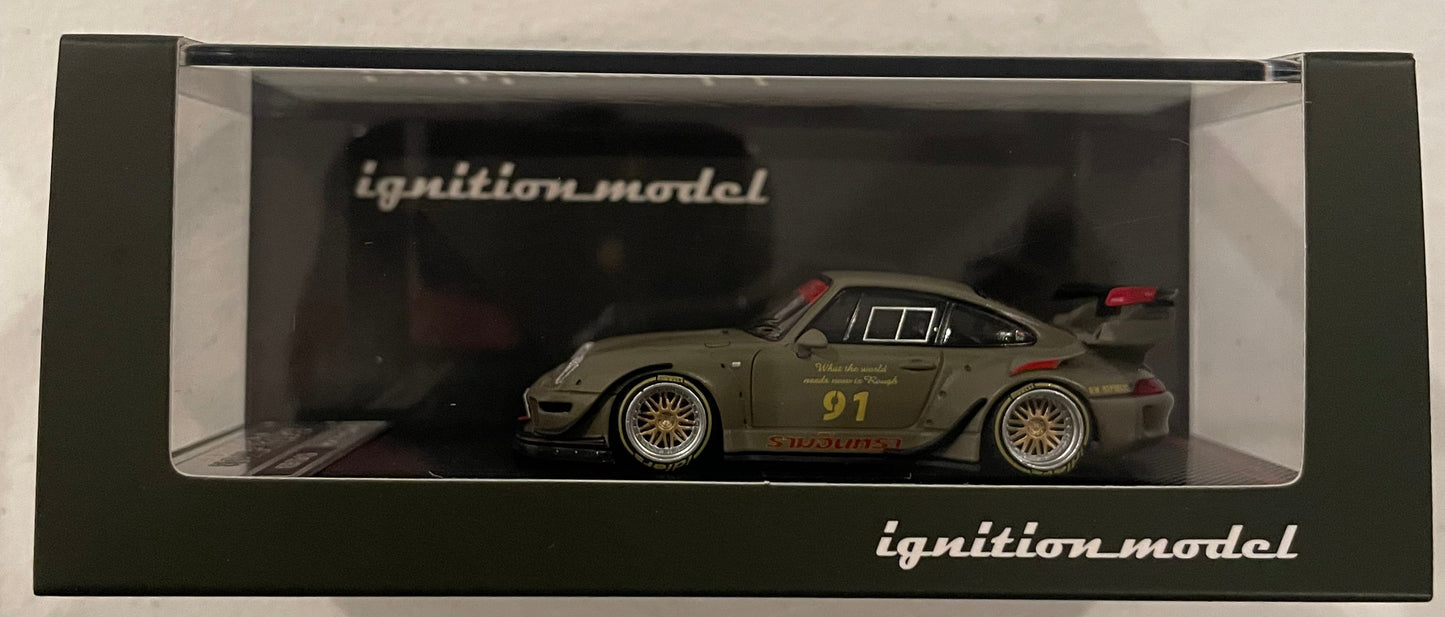 Ignition Model 1:64 RWB Porsche Matte Green