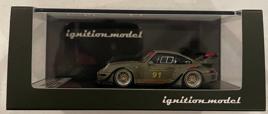 Ignition Model 1:64 RWB Porsche Matte Green