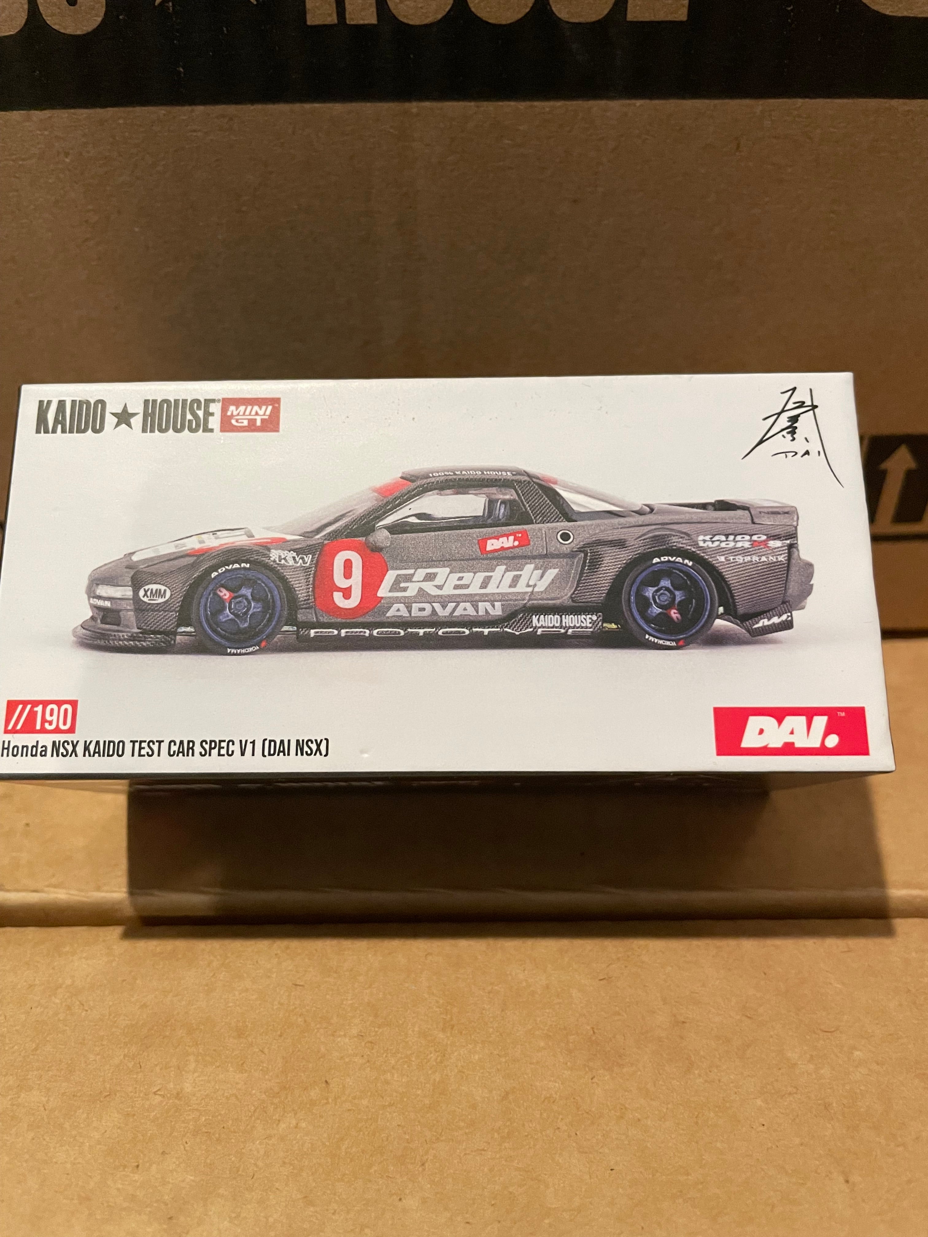 KaidoHouse x MiniGT 1:64 Honda NSX Kaido Test Car Spec V1 – Rarityze