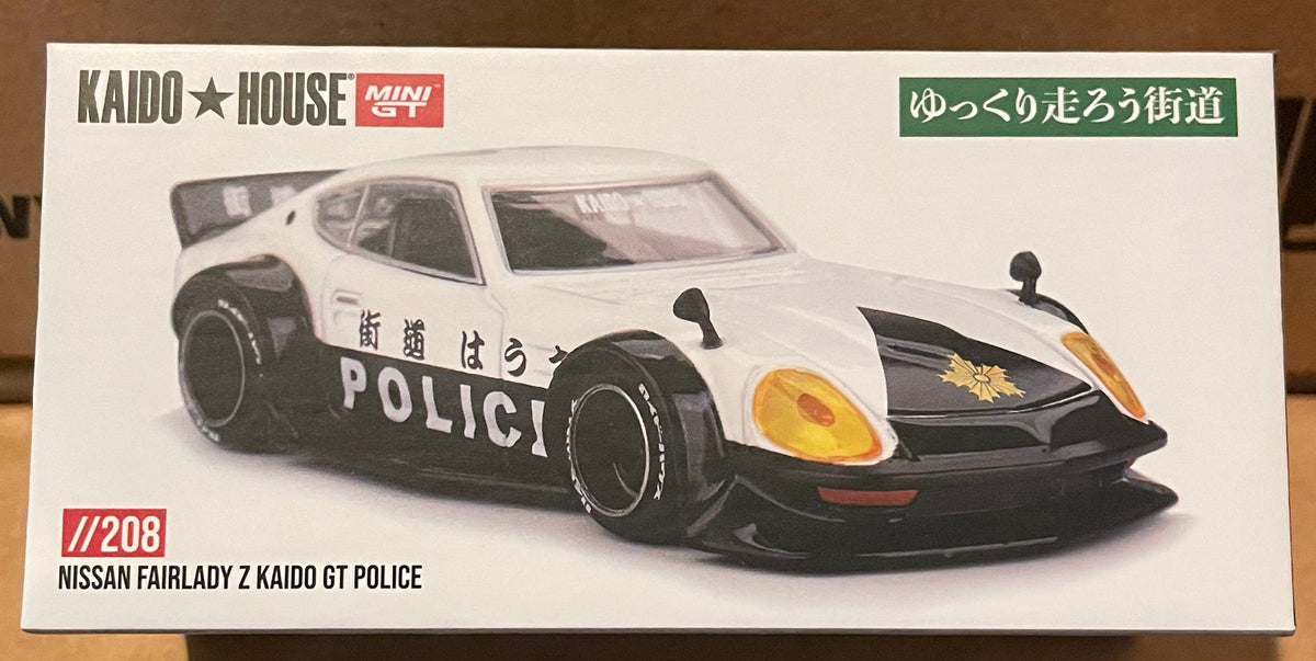 KaidoHouse x MiniGT 1:64 Nissan Fairlady Z GT Police – Rarityze