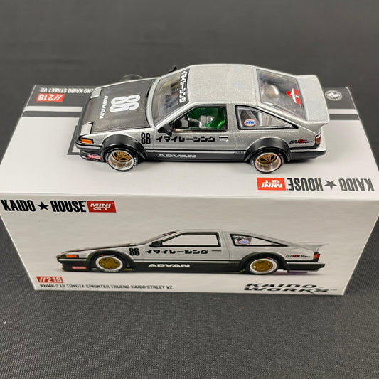 KaidoHouse 1:64 Toyota AE86 Sprinter Trueno Kaido Street V2