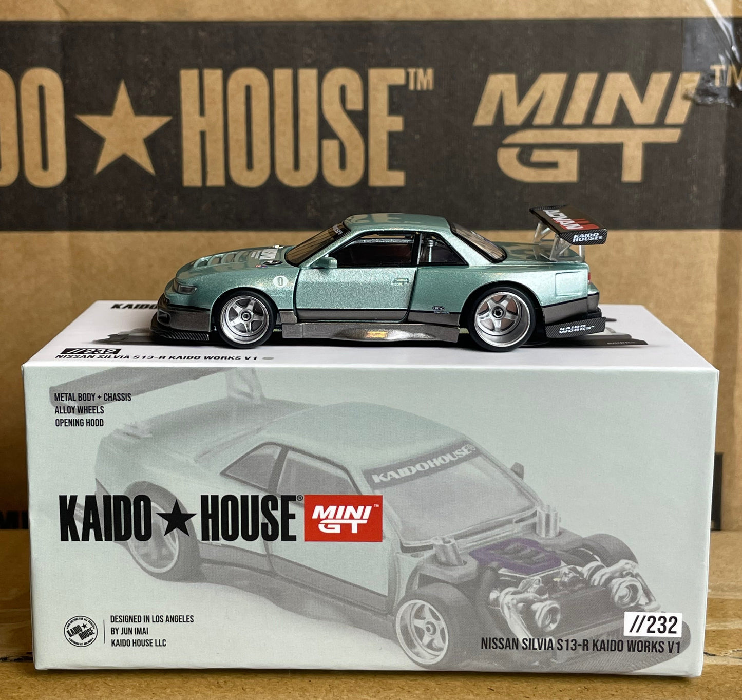 Kaidohouse 1:64 Nissan Silvia S13-R Kaido V1