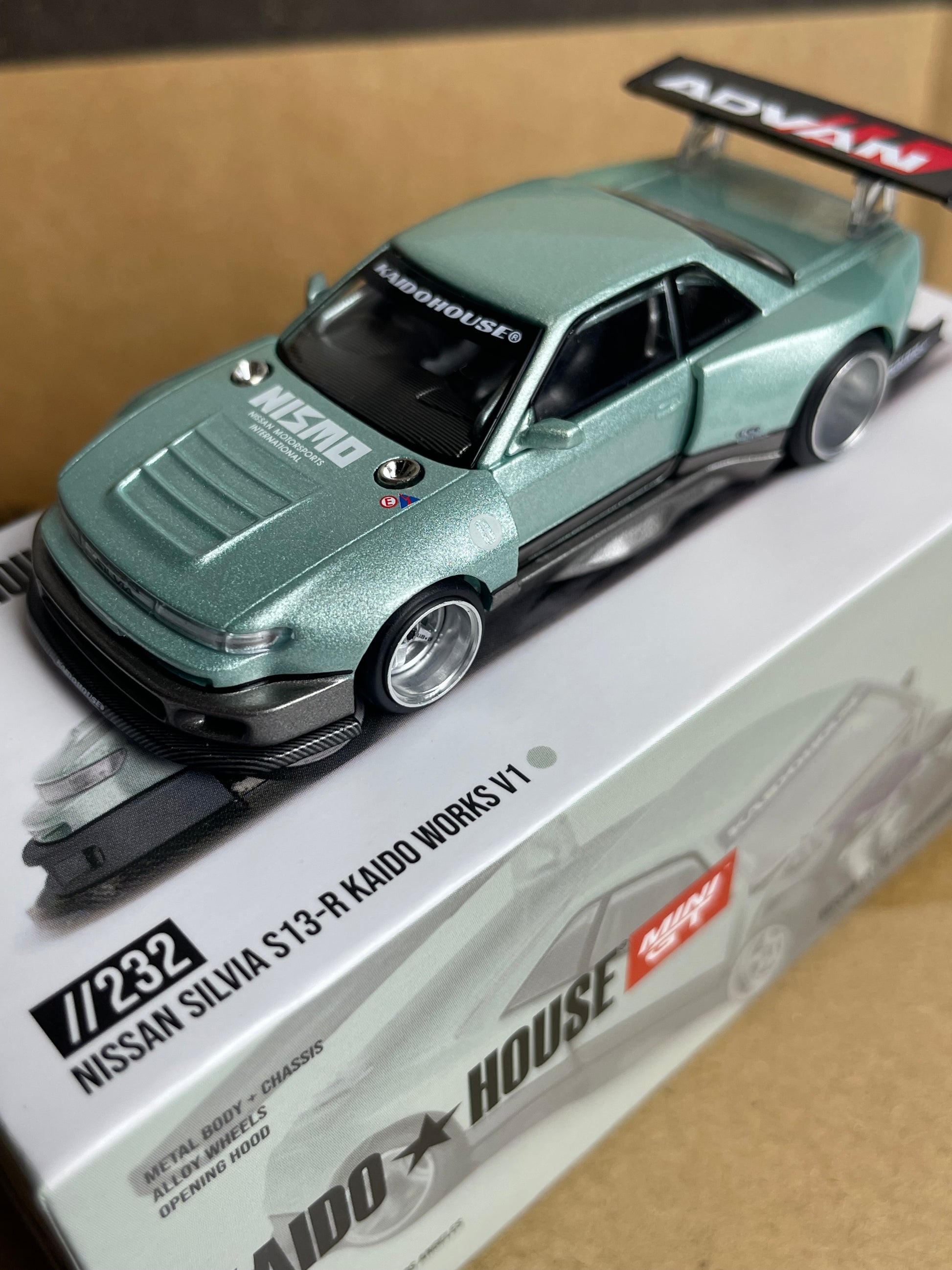 Kaidohouse 1:64 Nissan Silvia S13-R Kaido V1