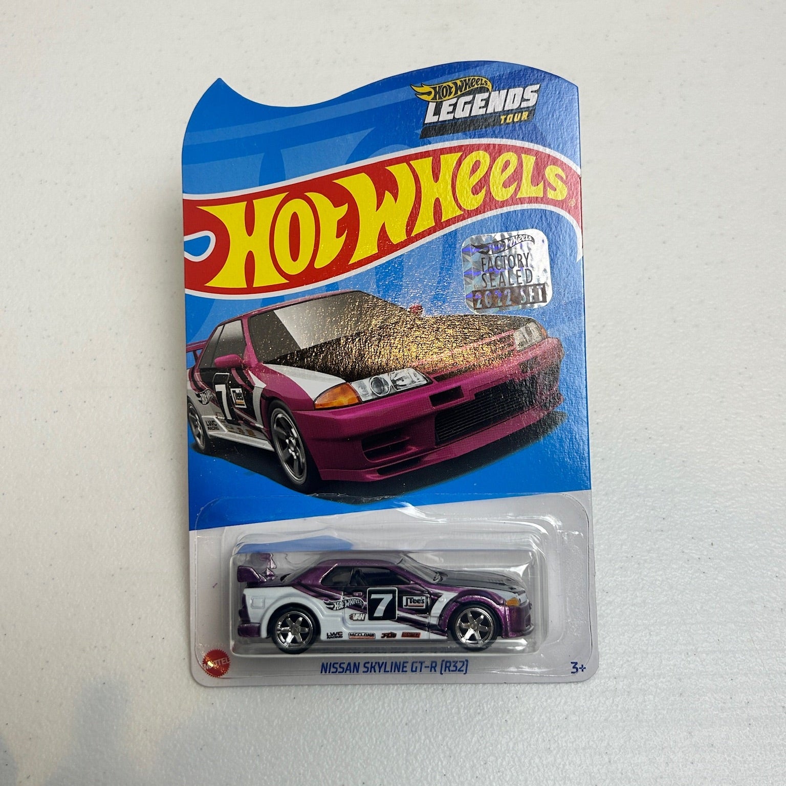 Hot Wheels 1:64 Legends Tour Nissan Skyline GT-R (R32) Factory Sealed