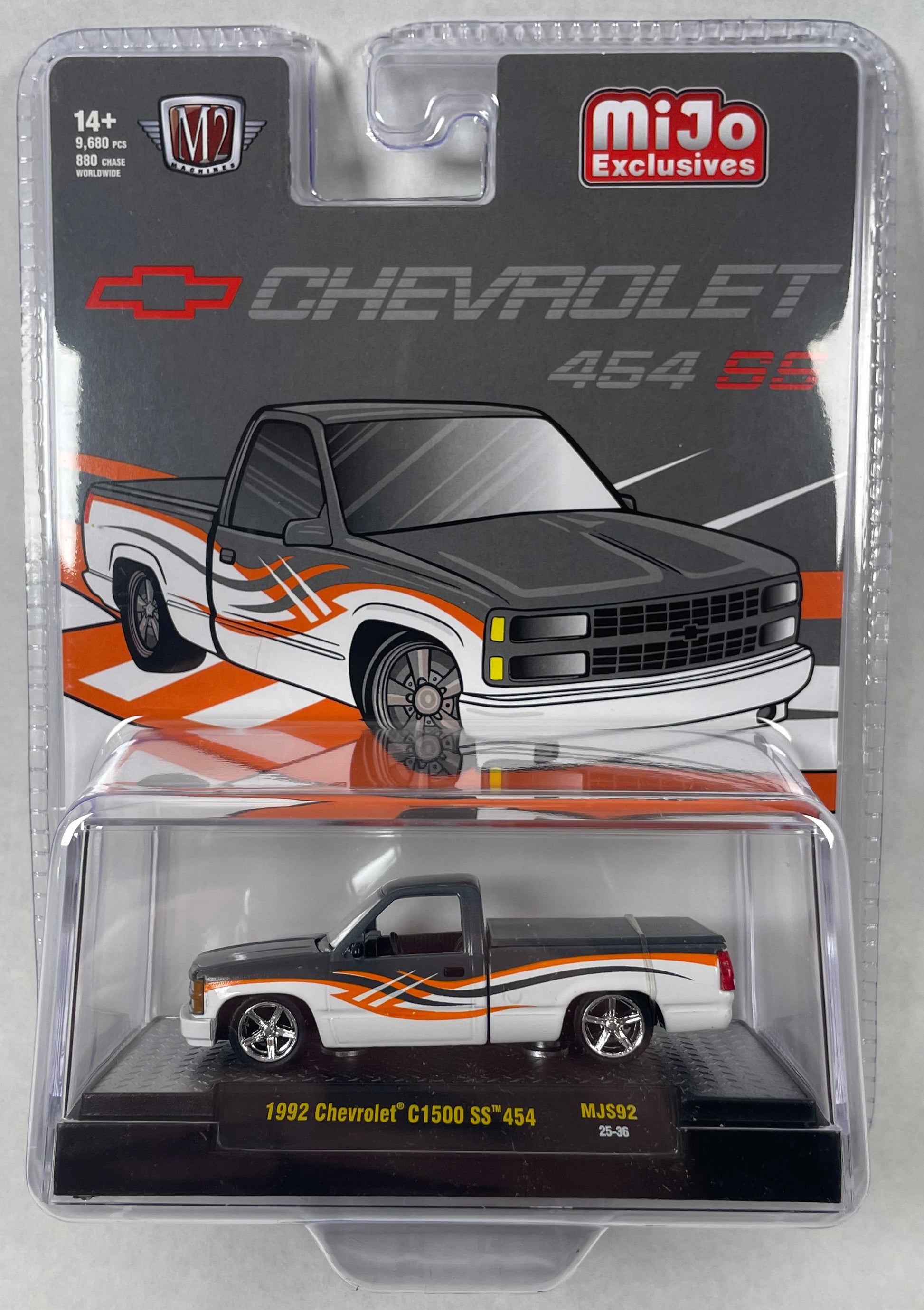 M2 1:64 1992 Chevrolet C1500 SS 454 MJS92