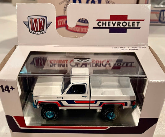 M2 1:64 Chevy K-10 4x4 Spirit of 76 Chase