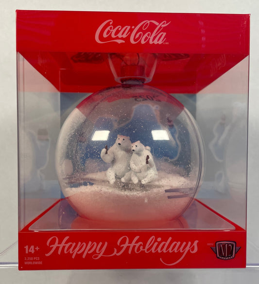 M2 2025 Holiday Polar Bear Coca-Cola Bench