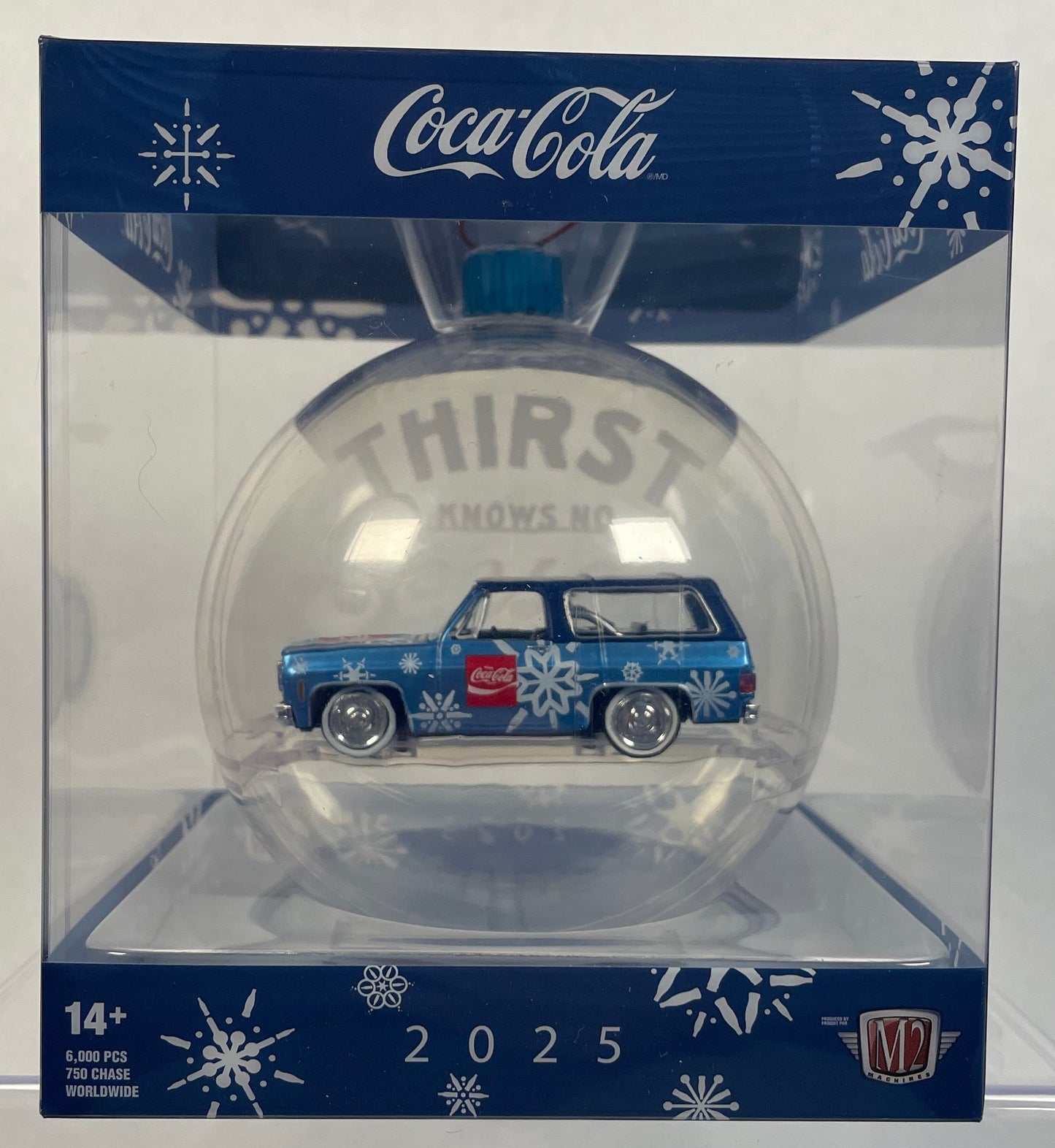 M2 2025 Holiday Ornament Chevy K5 Blazer