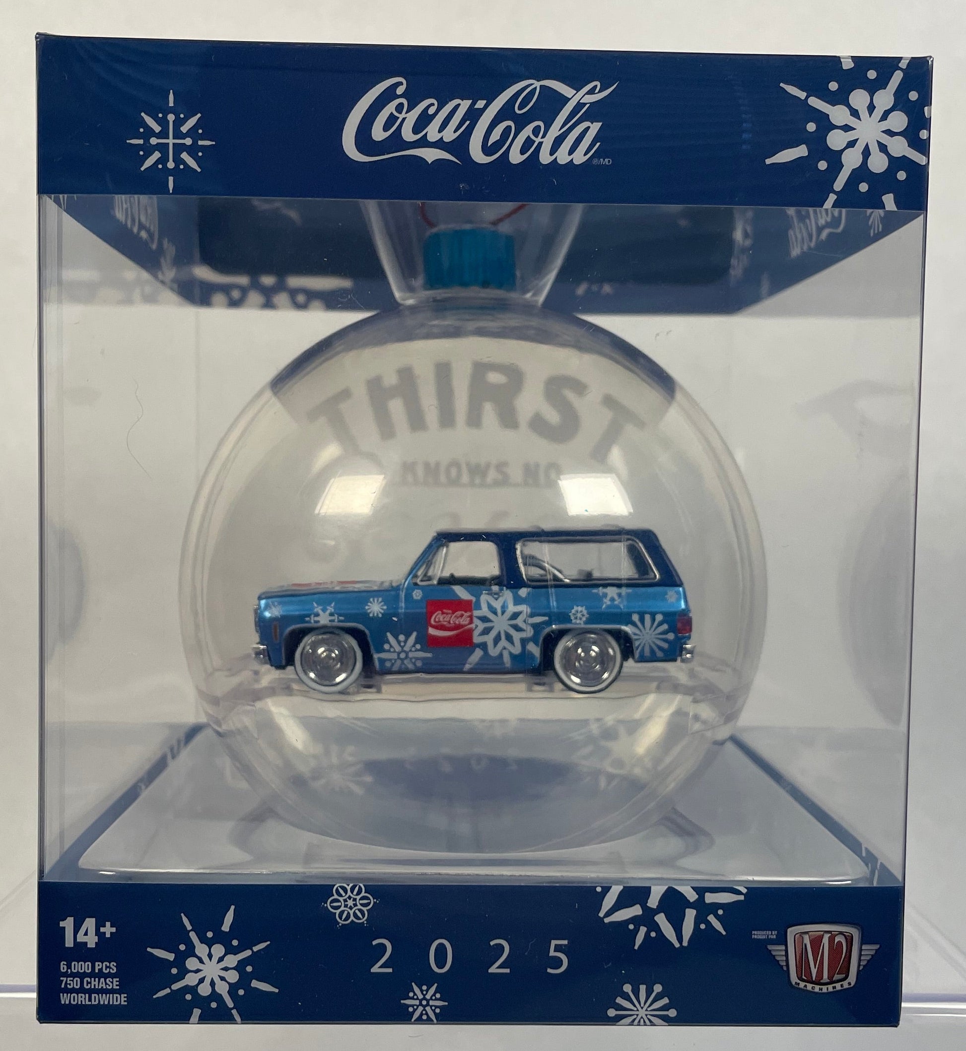 M2 2025 Holiday Ornament Chevy K5 Blazer