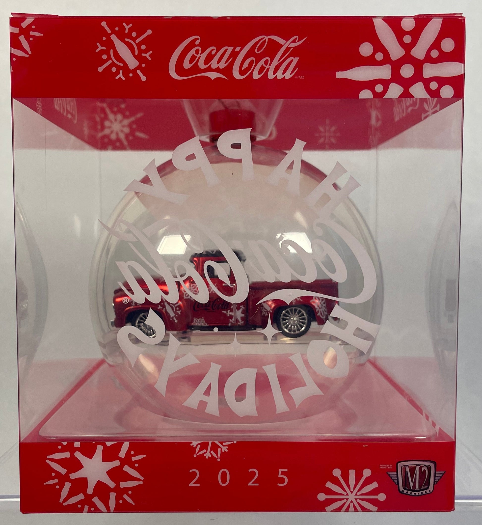 M2 2025 Holiday Ornament Ford F100 Custom Truck
