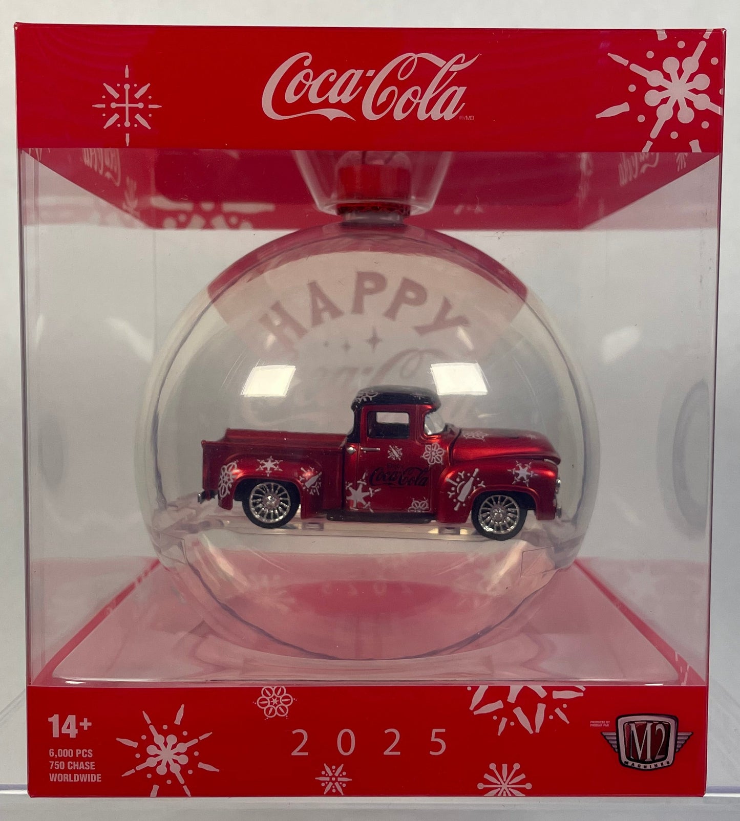 M2 2025 Holiday Ornament Ford F100 Custom Truck