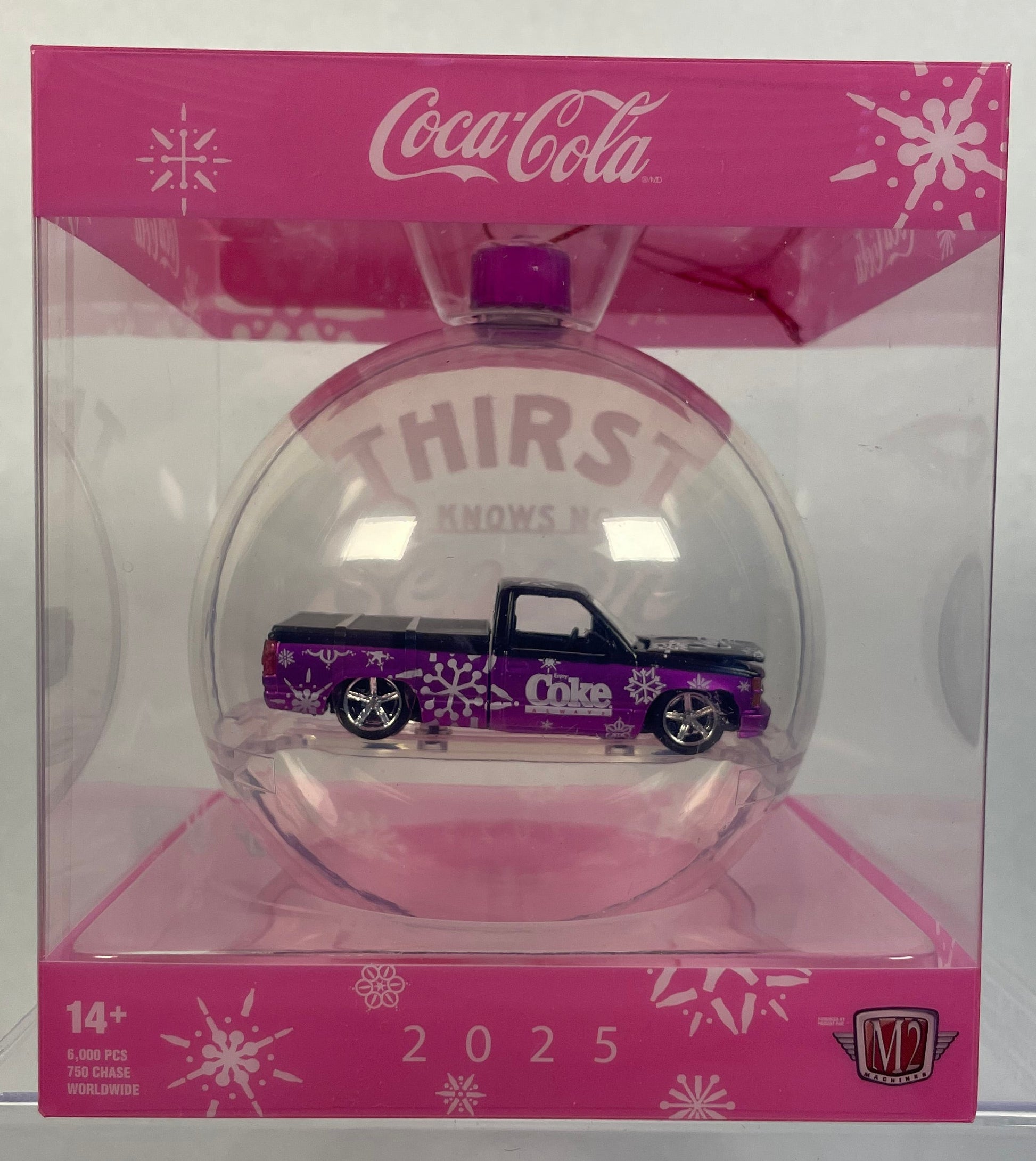 M2 2025 Holiday Ornament C1500 Chevy SS454 OBS