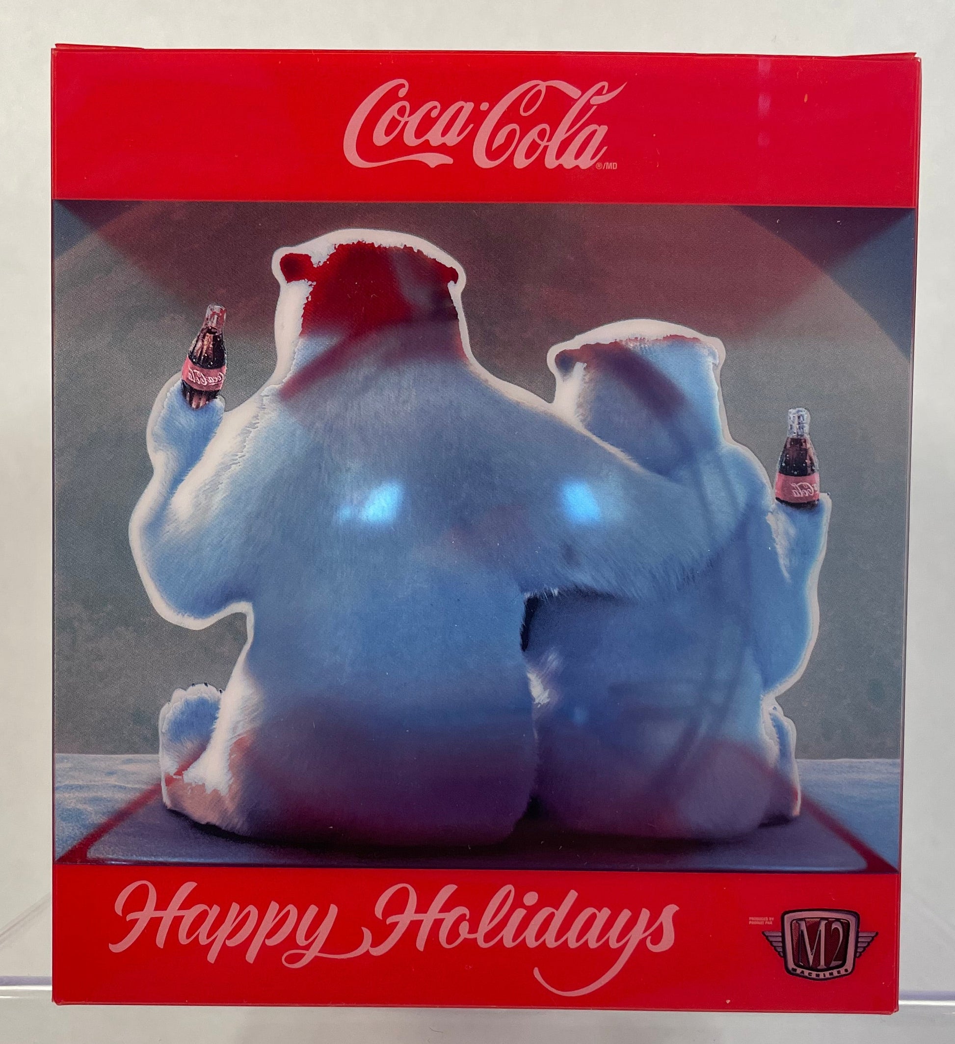 M2 2025 Holiday Polar Bear Coca-Cola Bench
