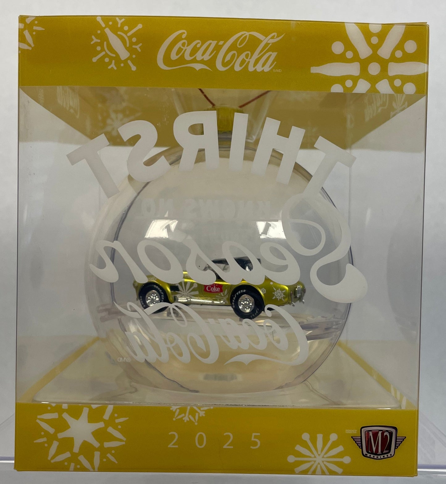 M2 2025 Holiday Ornaments Shelby Cobra