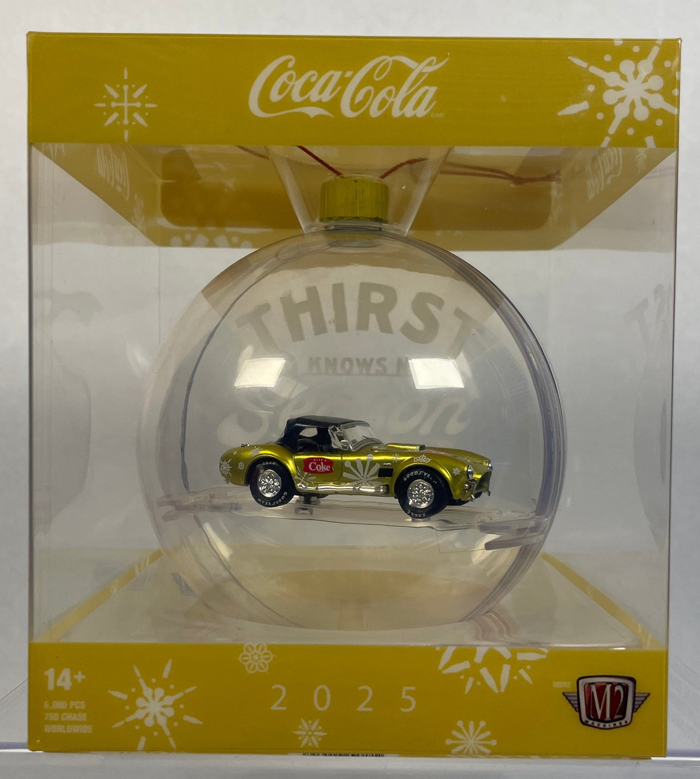 M2 2025 Holiday Ornament Shelby Cobra 427