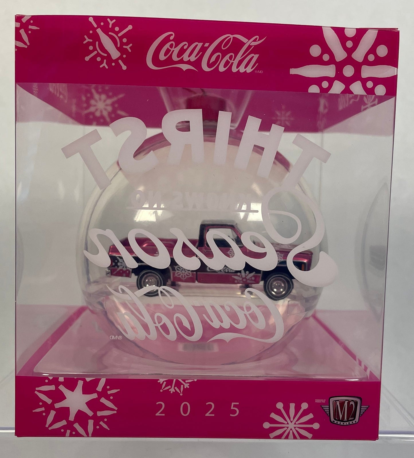 M2 2025 Holiday Ornament 83 Chevy Silverado