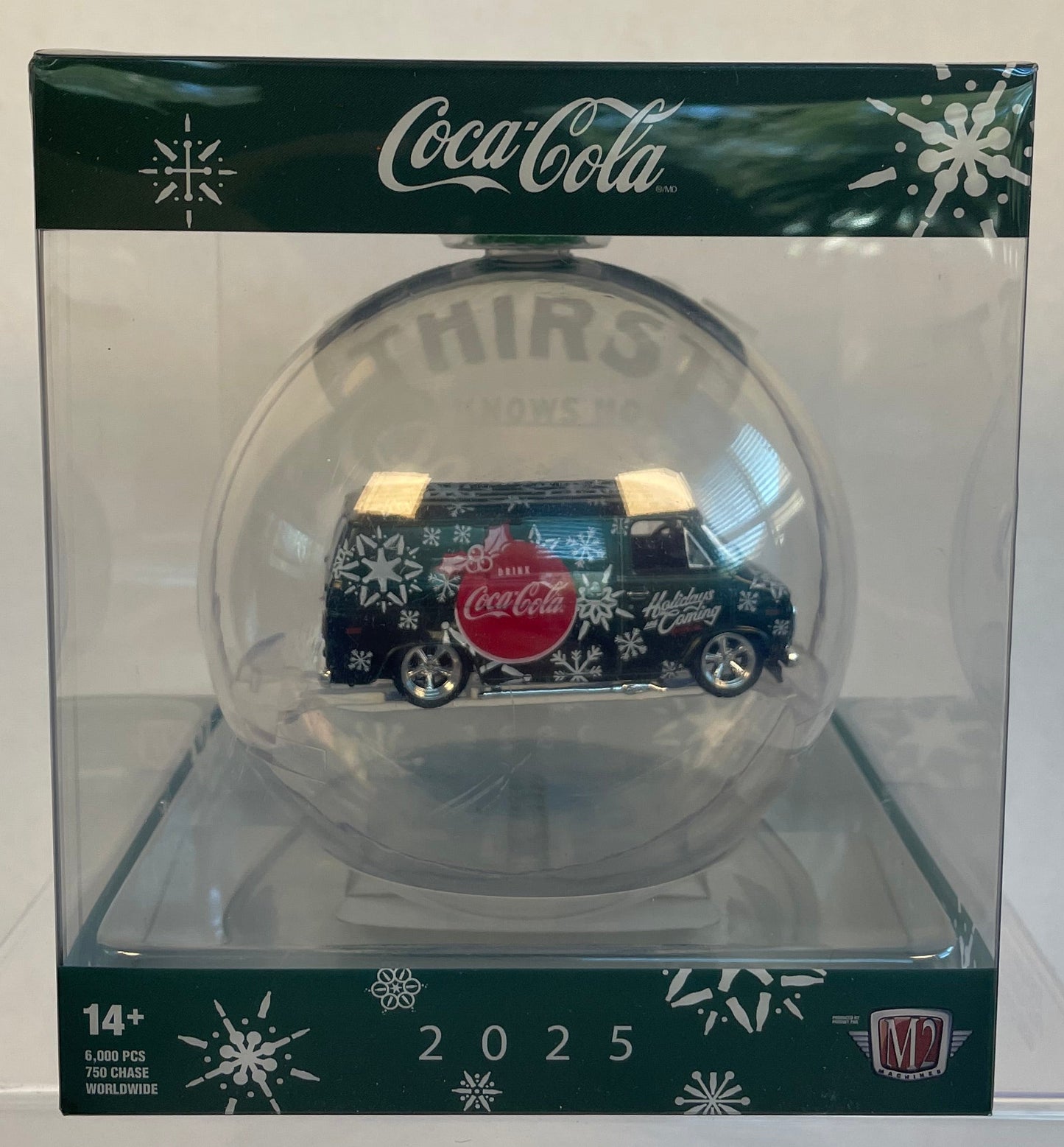 M2 2025 Holiday Ornament Chevy Van