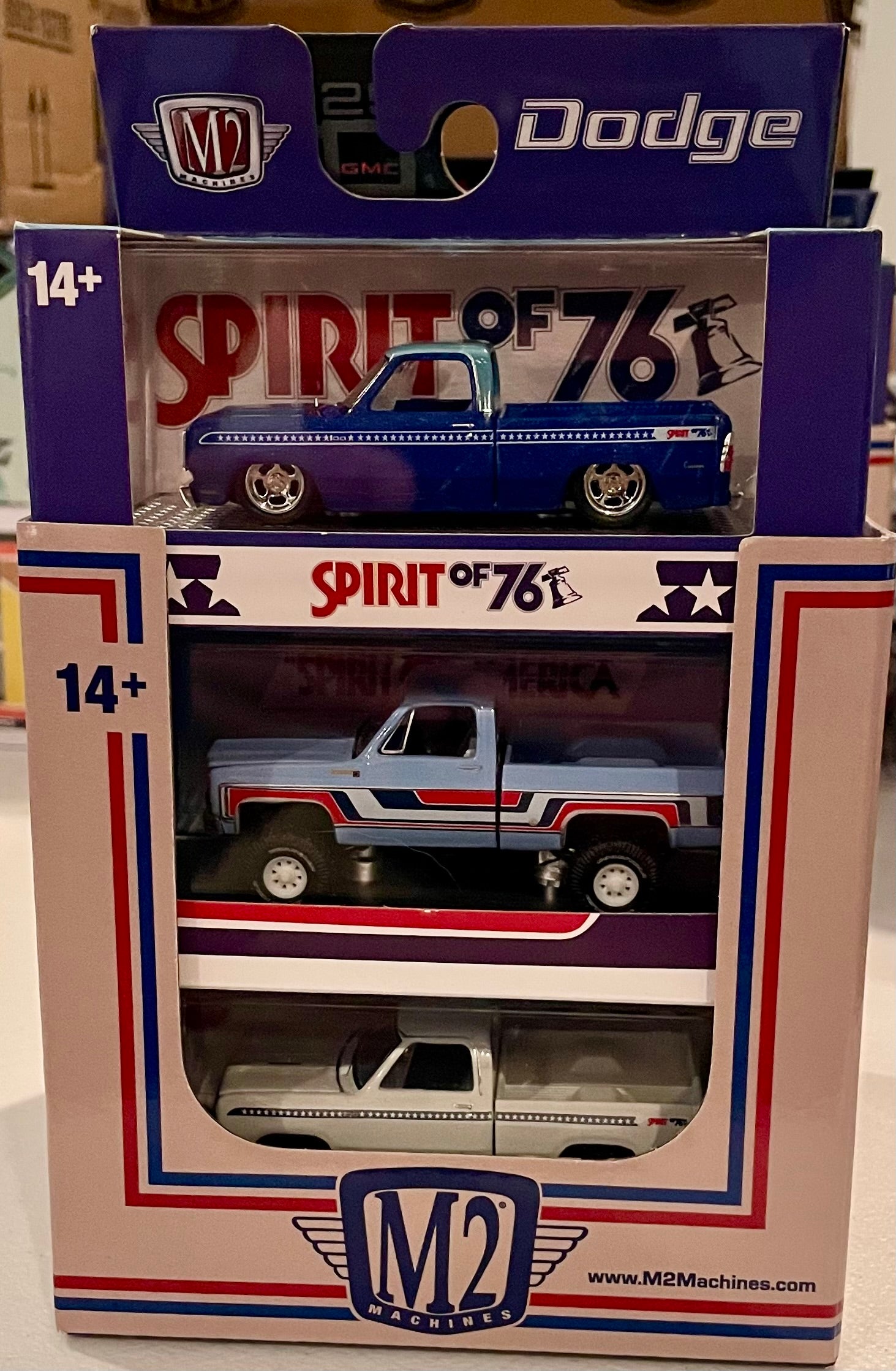M2 1:64 Spirit of 76 Set of 6