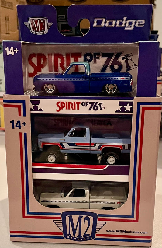 M2 1:64 Spirit of 76 Set of 6