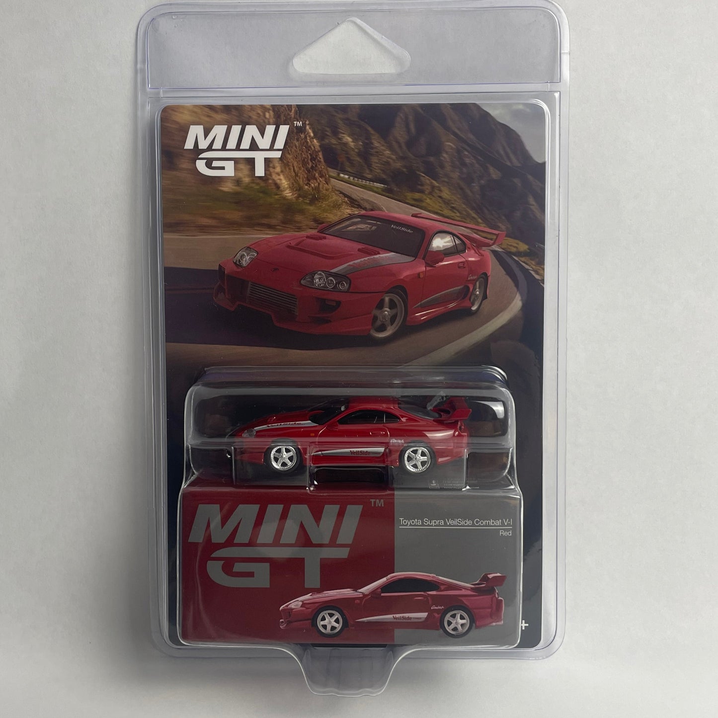 Mini GT Toyota Supra Veilside Red