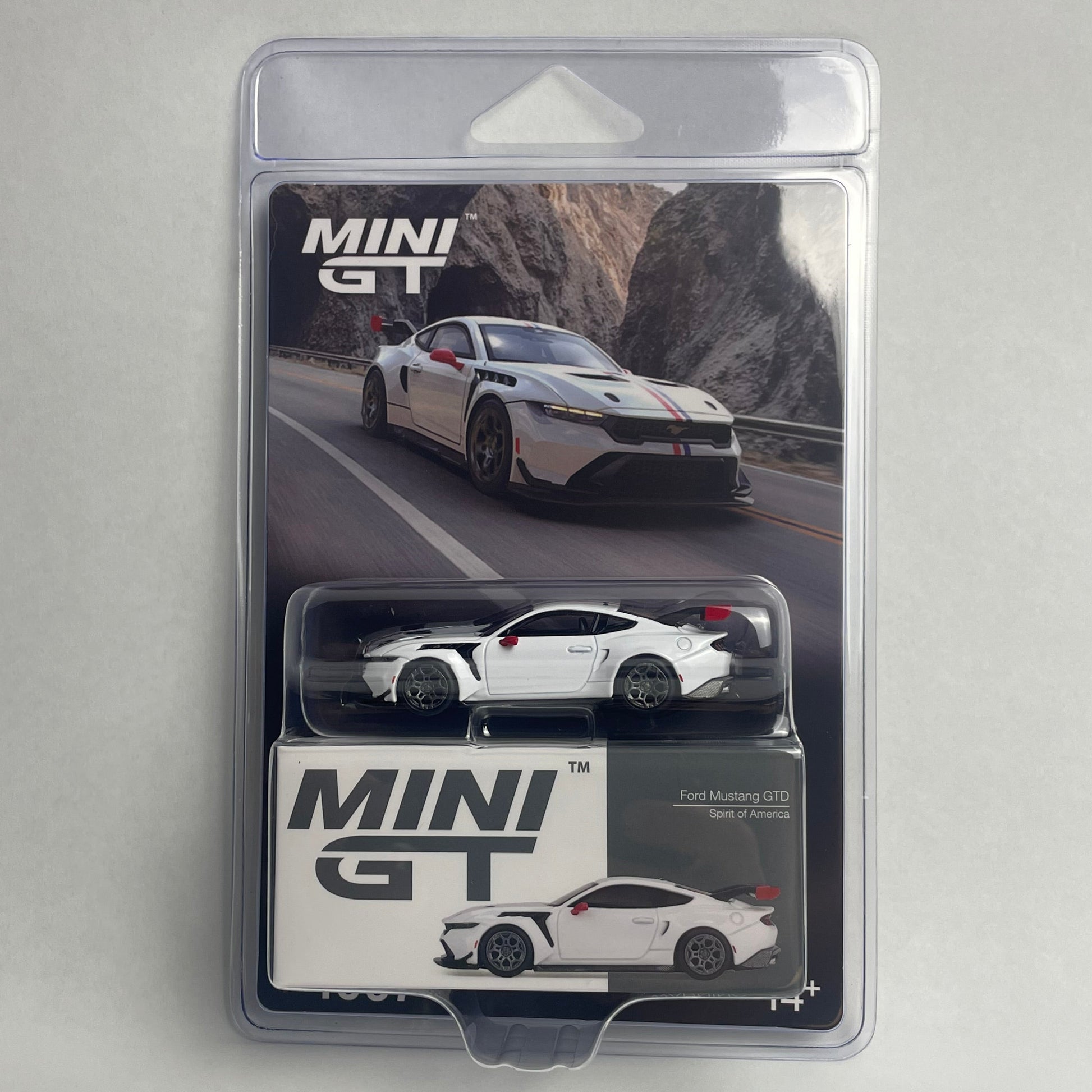Mini GT Ford Mustang GTD Spirit of America