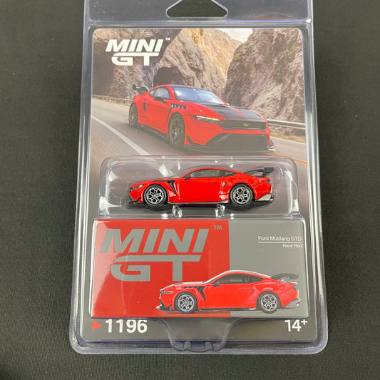 Mini GT 1:64 #1196 Ford Mustang GTD Race Red
