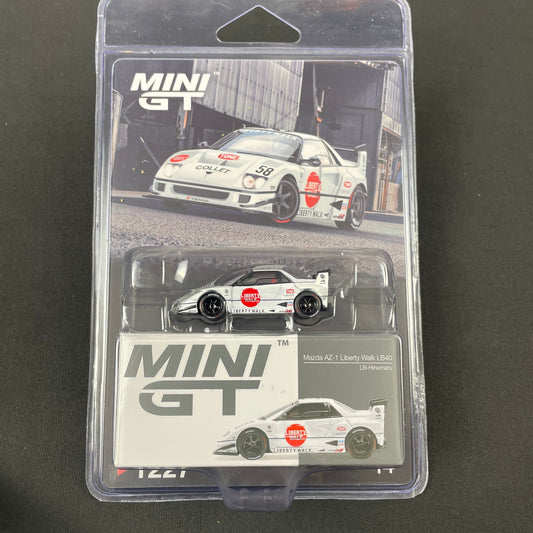 Mini GT 1:64 #1227 Mazda AZ-1 Liberty Walk LB40