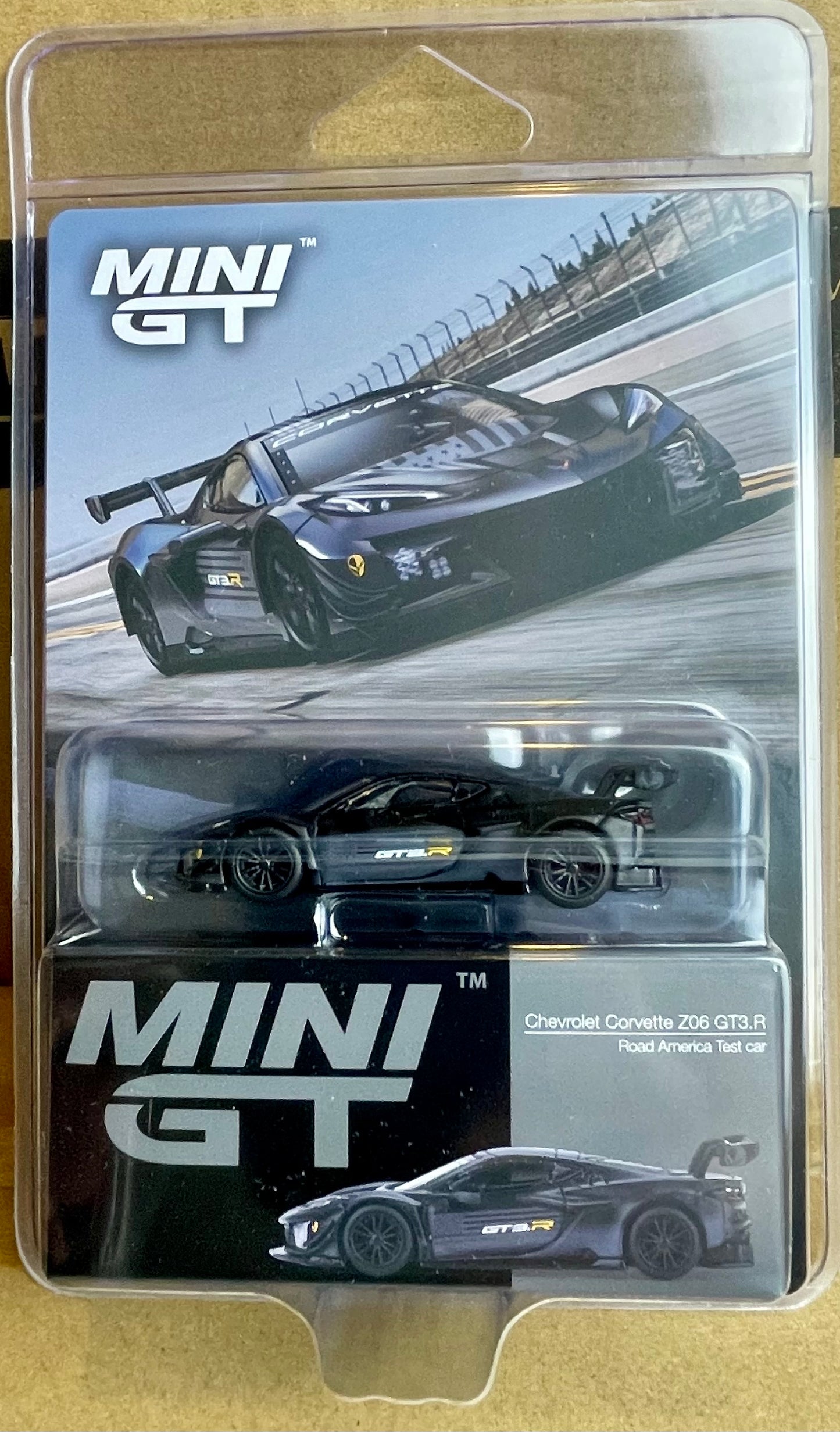 Mini GT 1:64 Chevrolet Corvette Z06 GT3.R Road America Test Car