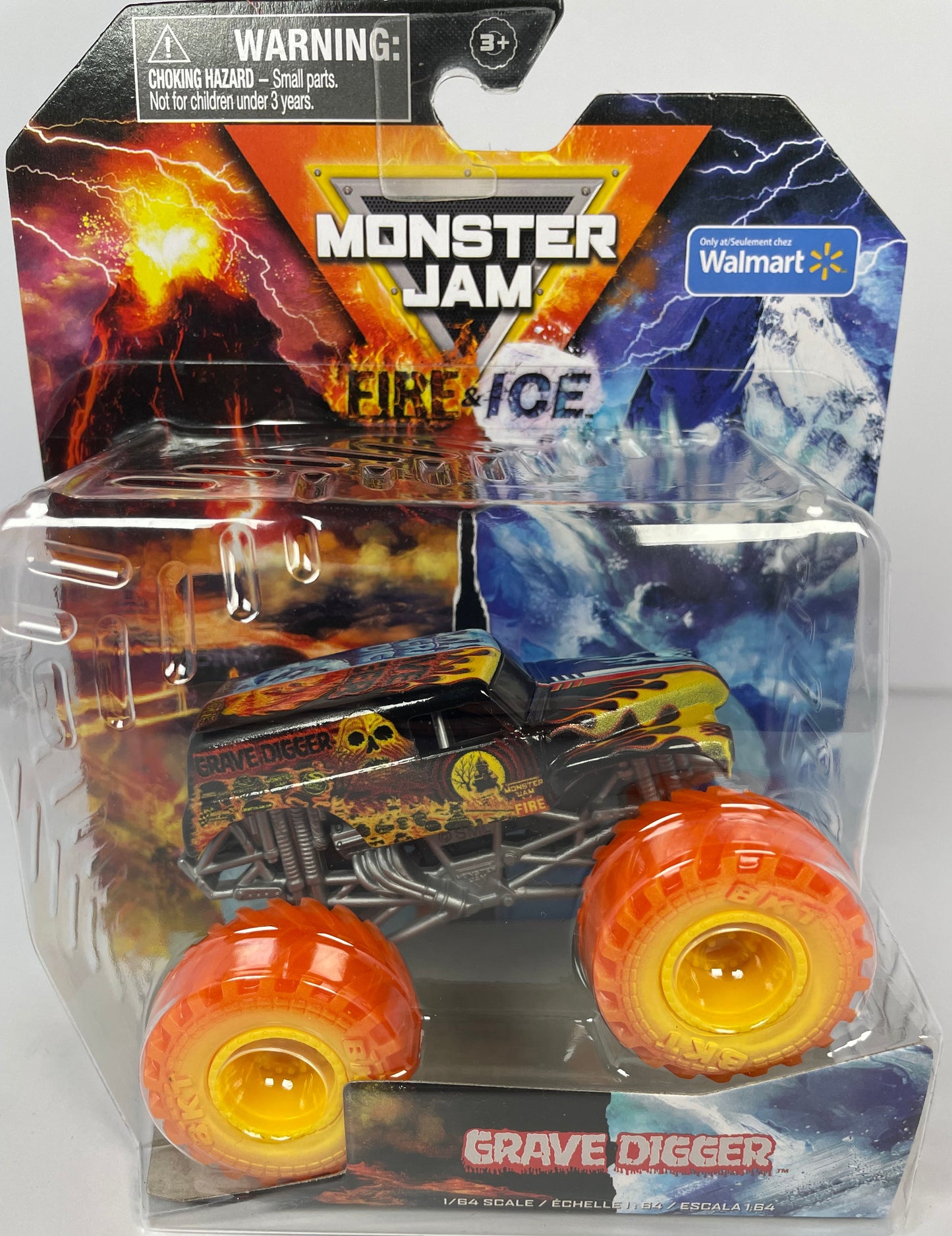 Monster Jam Walmart Exclusive Fire & Ice Series