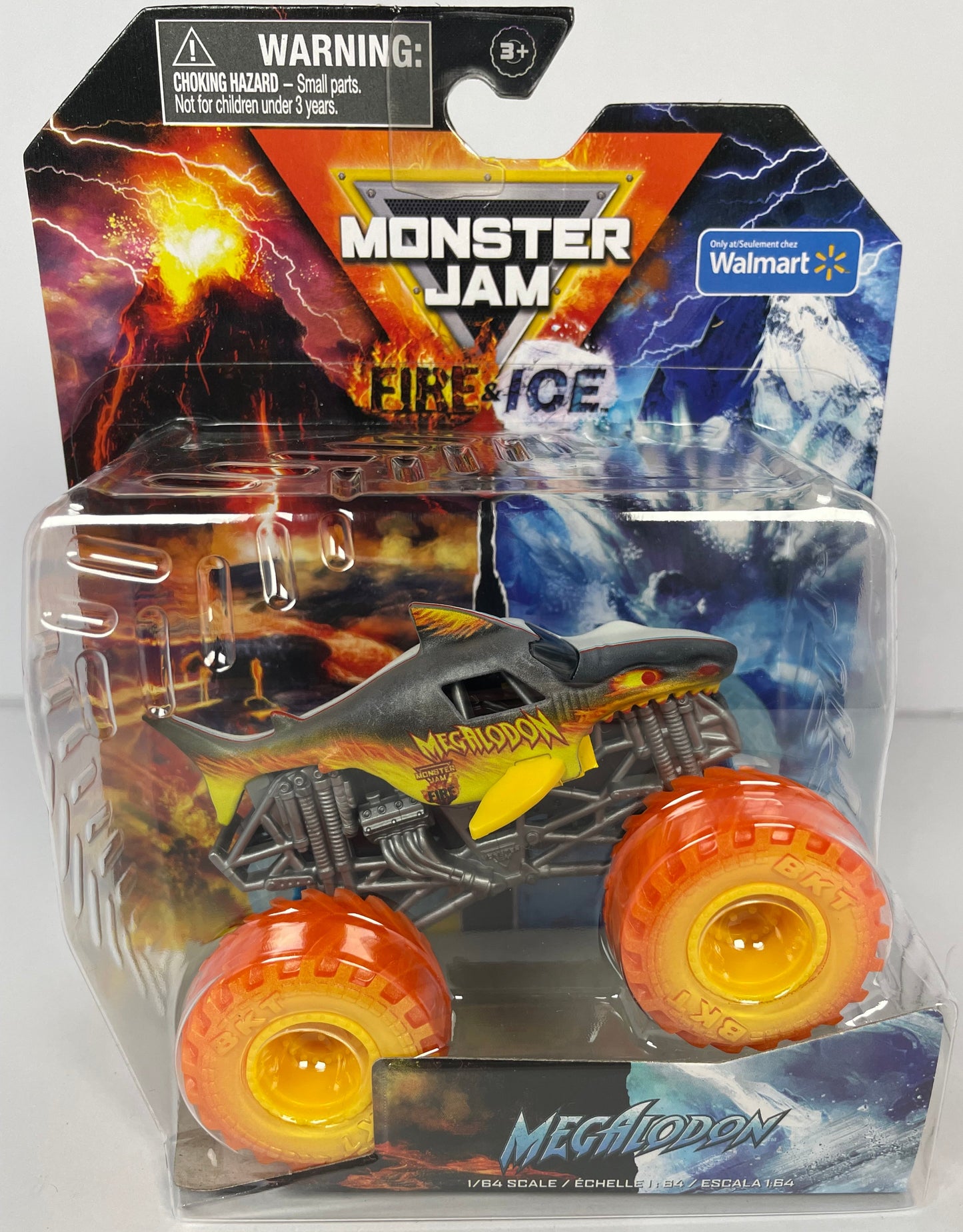 Monster Jam Walmart Exclusive Fire & Ice Series