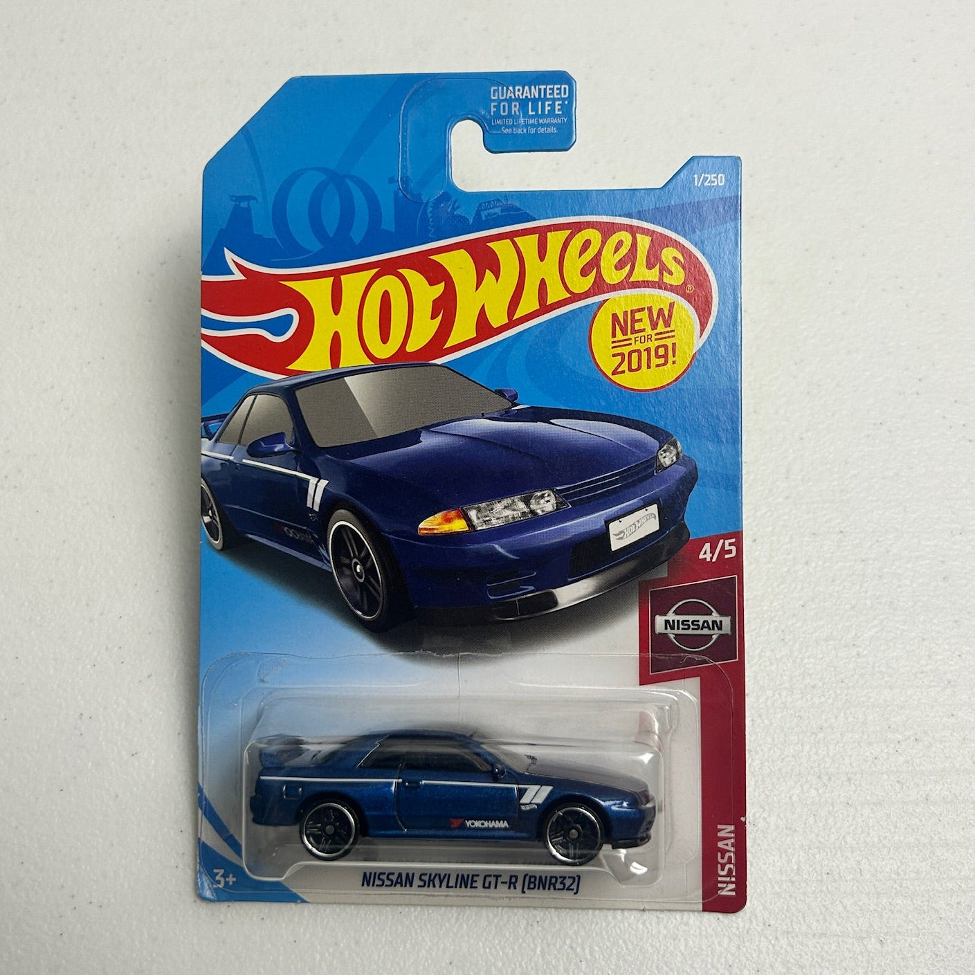 Hot Wheels 1:64 Nissan Skyline GT-R (BCNR32) Nissan 4/5