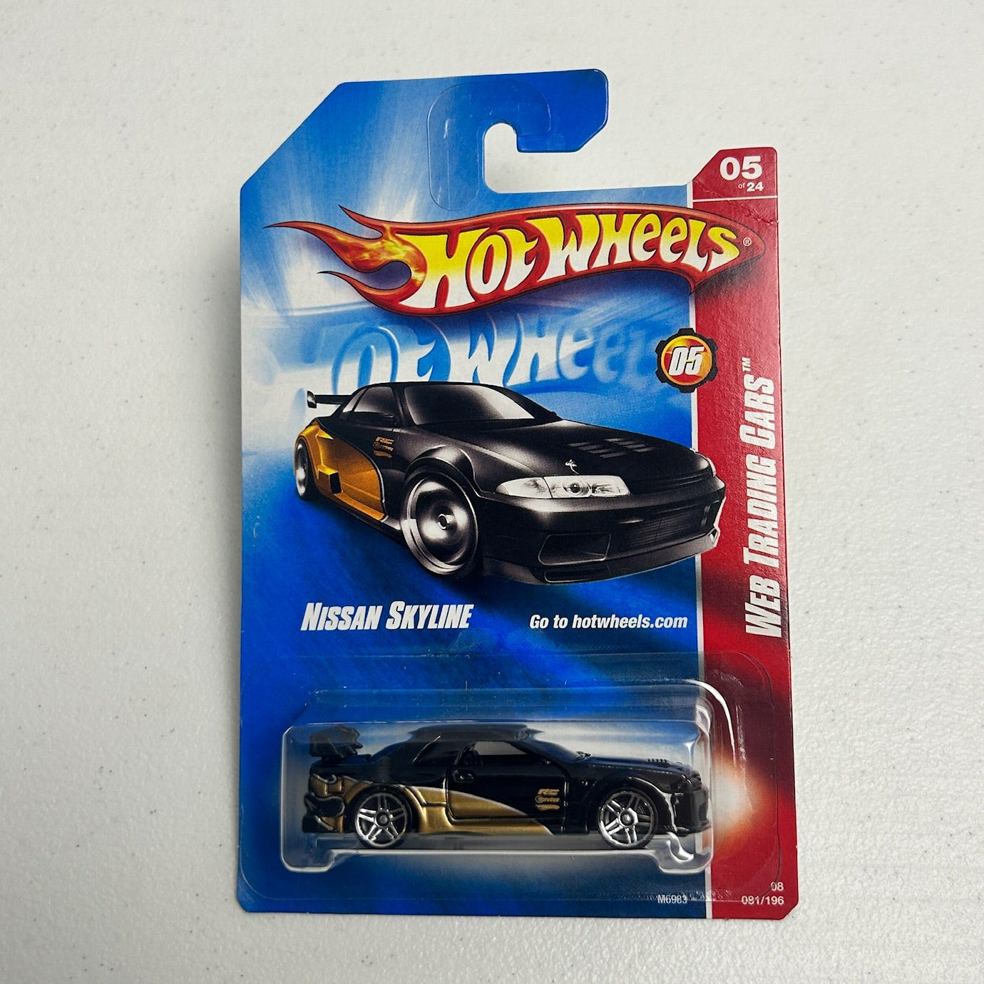 Hot Wheels 1:64 Nissan Skyline GTR R32 Web Trading Cars