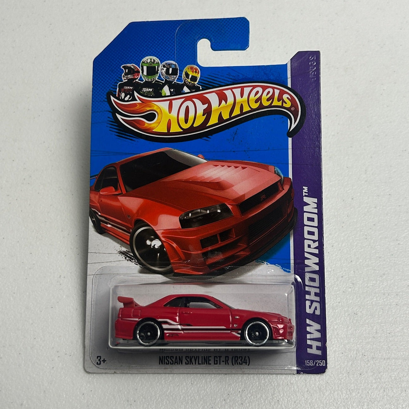 Hot Wheels 1:64 Nissan Skyline GT-R (R34) Red HW Showroom 158/250
