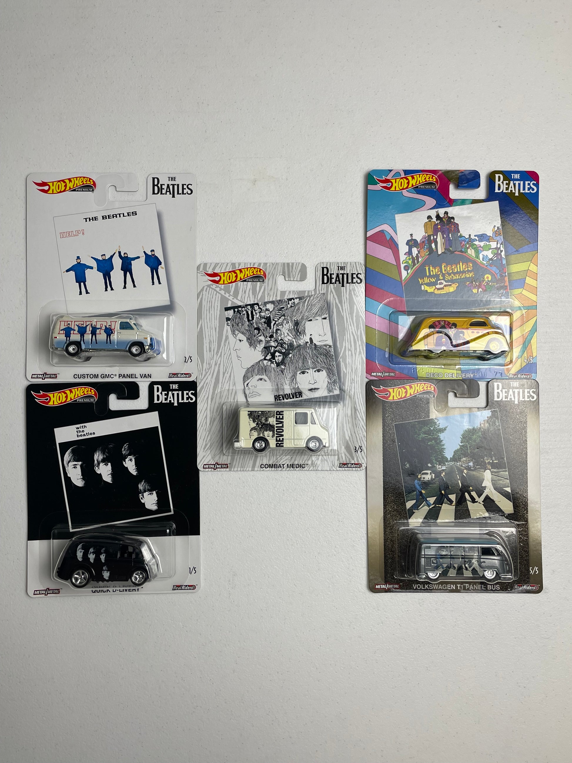 Hot Wheels 1:64 Pop Culture Beatles