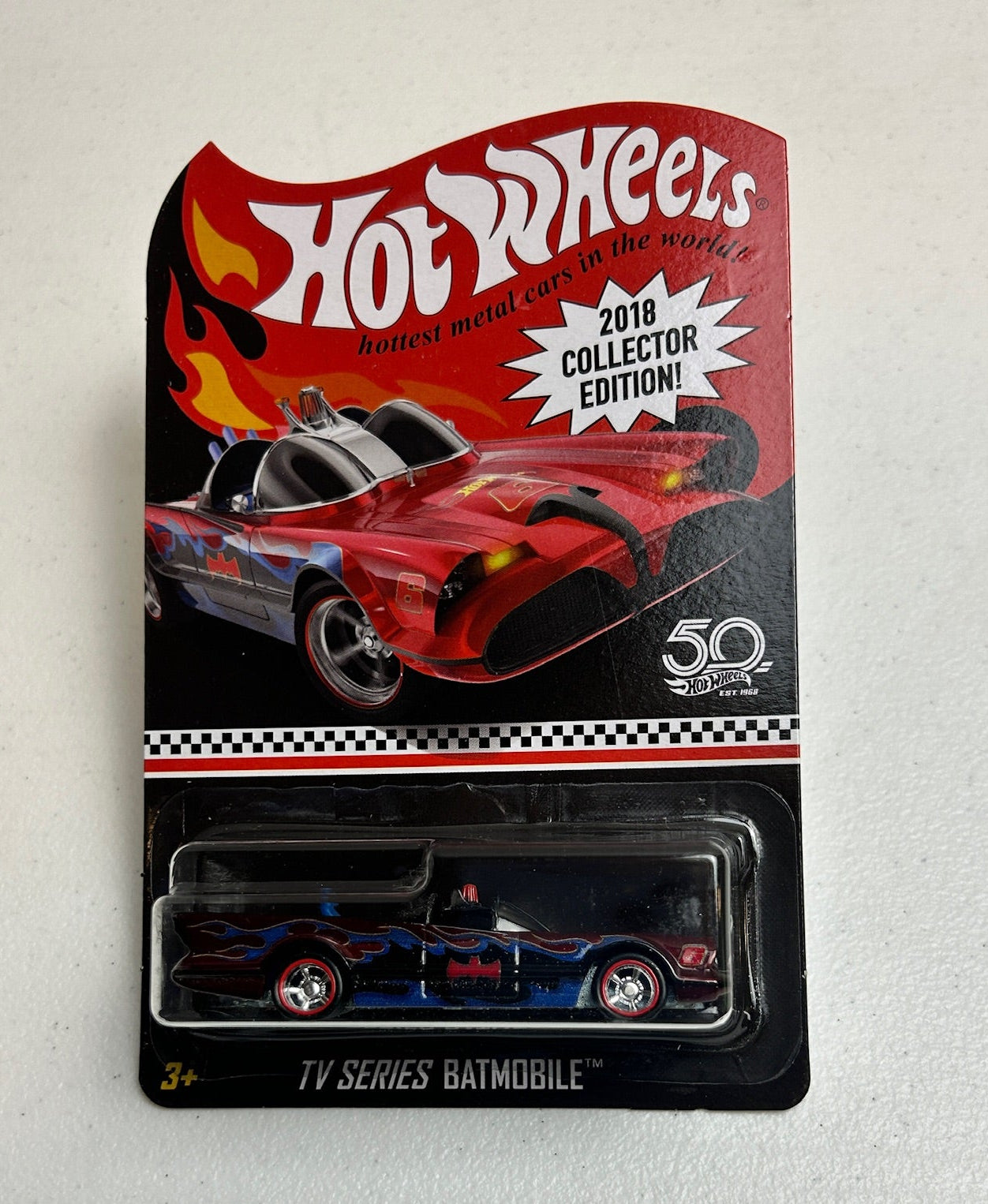Hot Wheels 1:64 RLC 2018 Collector - TV Series Batmobile