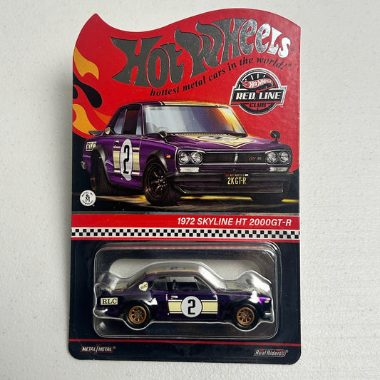 Hot Wheels 1:64 1972 Skyline HT 2000GT-R Purple