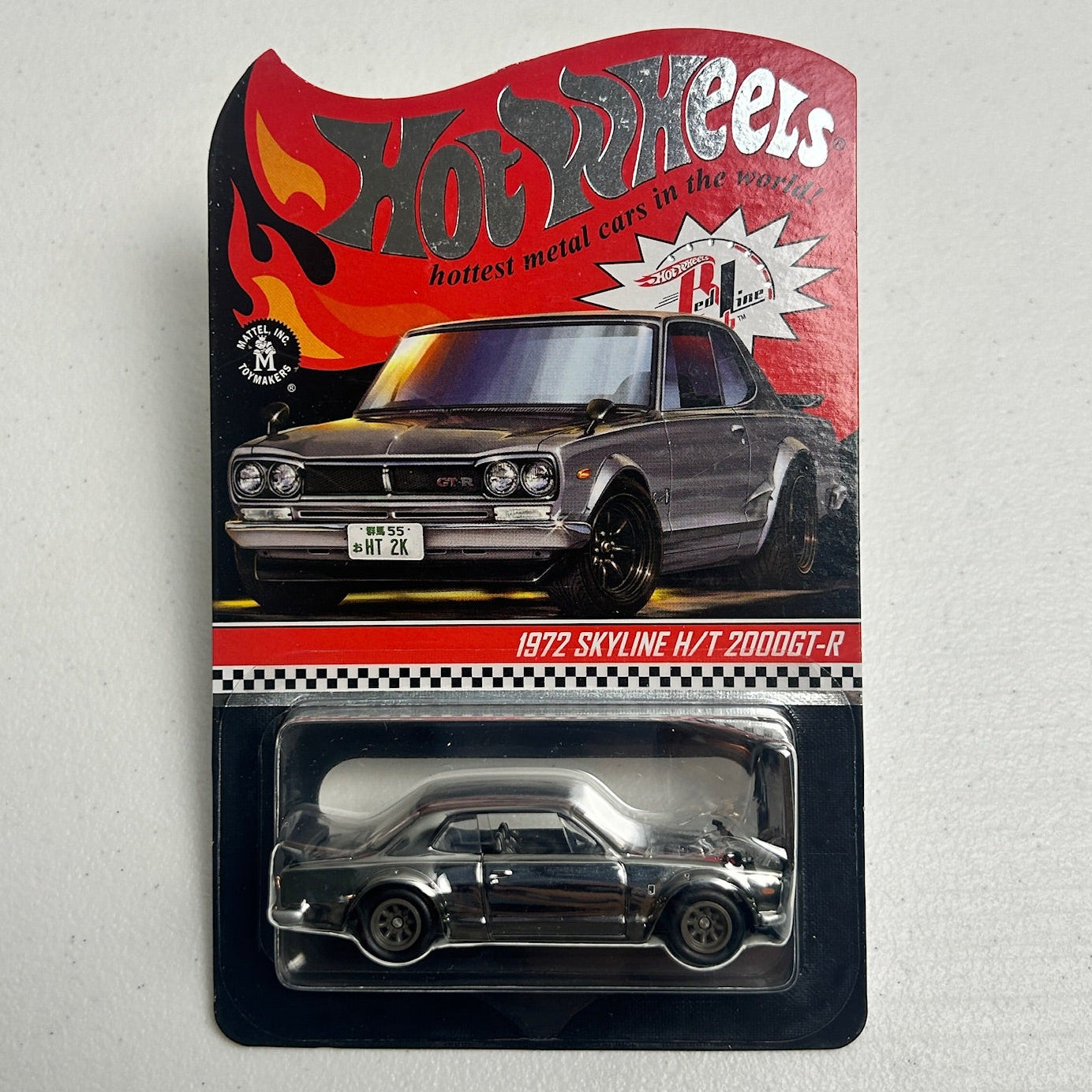 Hot Wheels 1:64 1972 Skyline H/T 2000GT-r Shadowchrome
