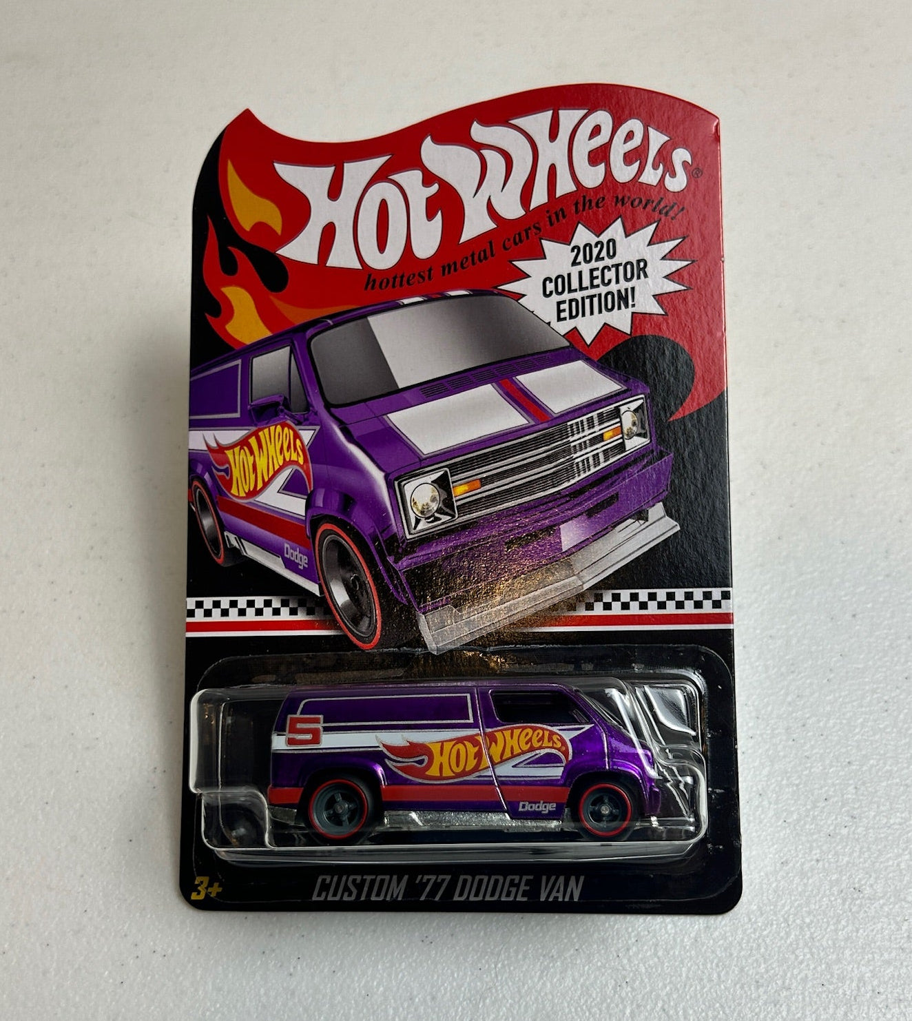 Hot Wheels 1:64 RLC 2020 Collector - Custom '77 Dodge Van