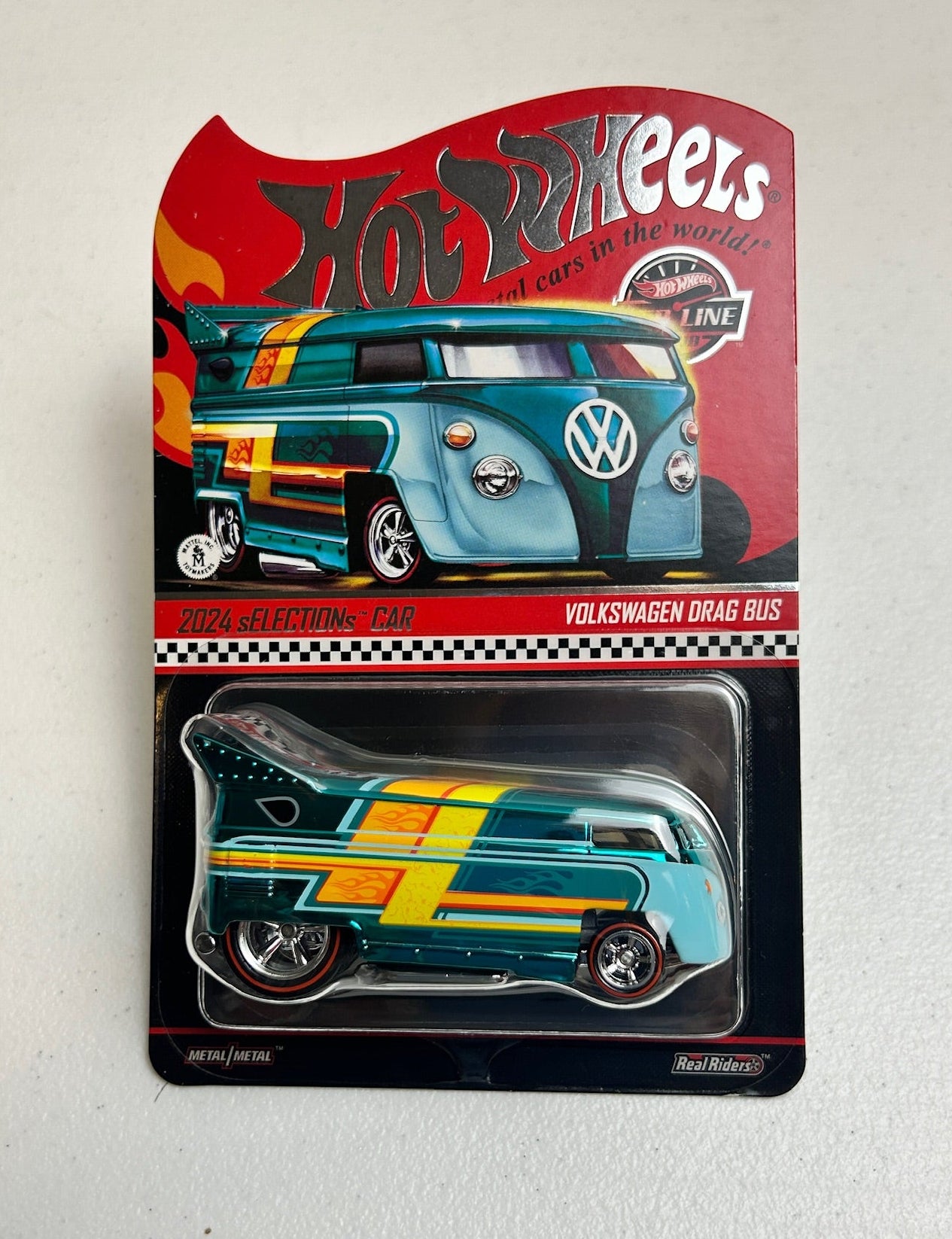 Hot Wheels 1:64 RLC 2024 Selections Car - Volkswagen Drag Bus