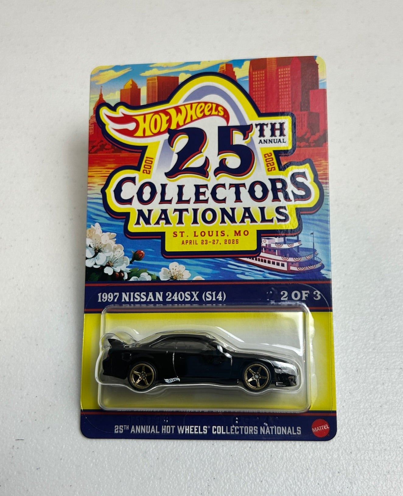Hot Wheels 1:64 25th Collectors Nationals 1997 Nissan 240SX (S14) #994/6200