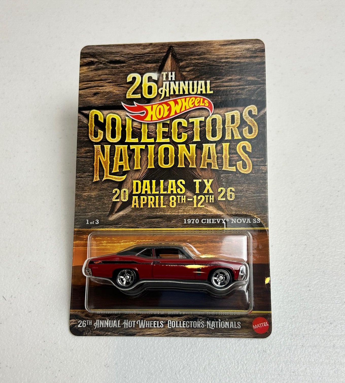 Hot Wheels 1:64 Nationals 1970 Chevy Nova SS 