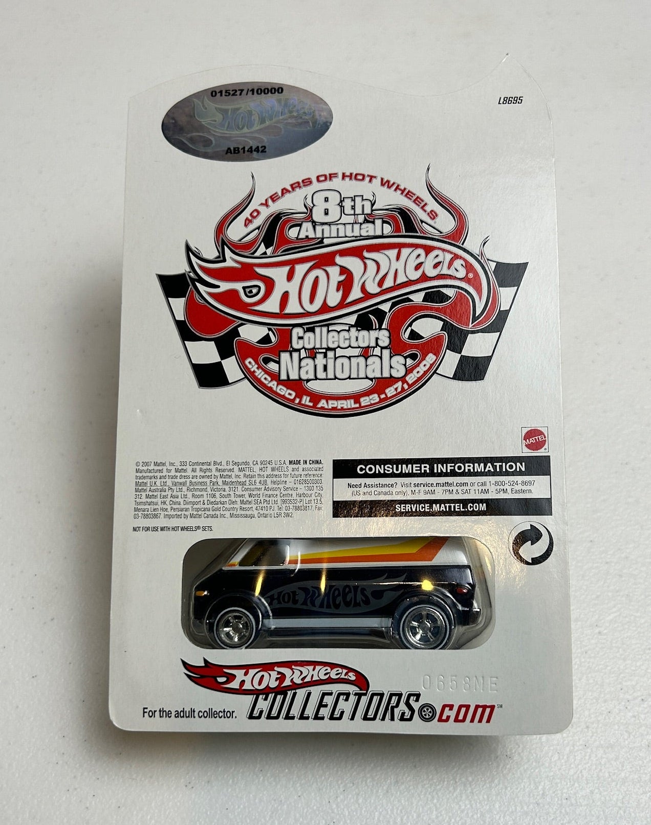 Hot Wheels 1:64 RLC 8th Nationals Super Van